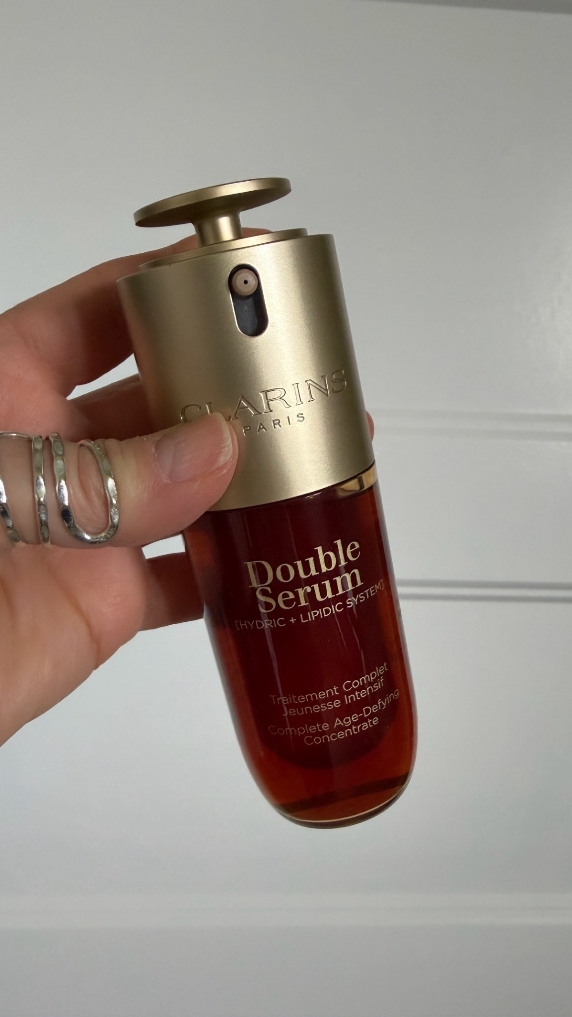 You can’t beat “done for you” skincare.  Opening a new bottle.  If you need mature skincare you can count on, this is it.  And the eye serum of course  

#LTKOver40 #LTKselfcare #LTKBeauty