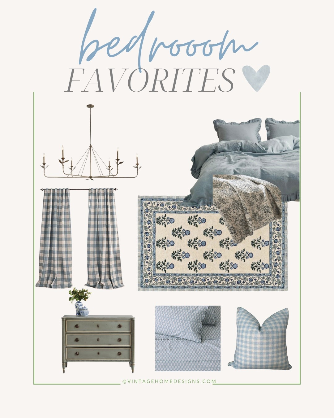Blue and white bedroom inspiration. 

Perfect for a Spring bedding refresh. 

#LTKStyleTip #LTKHome #LTKSeasonal