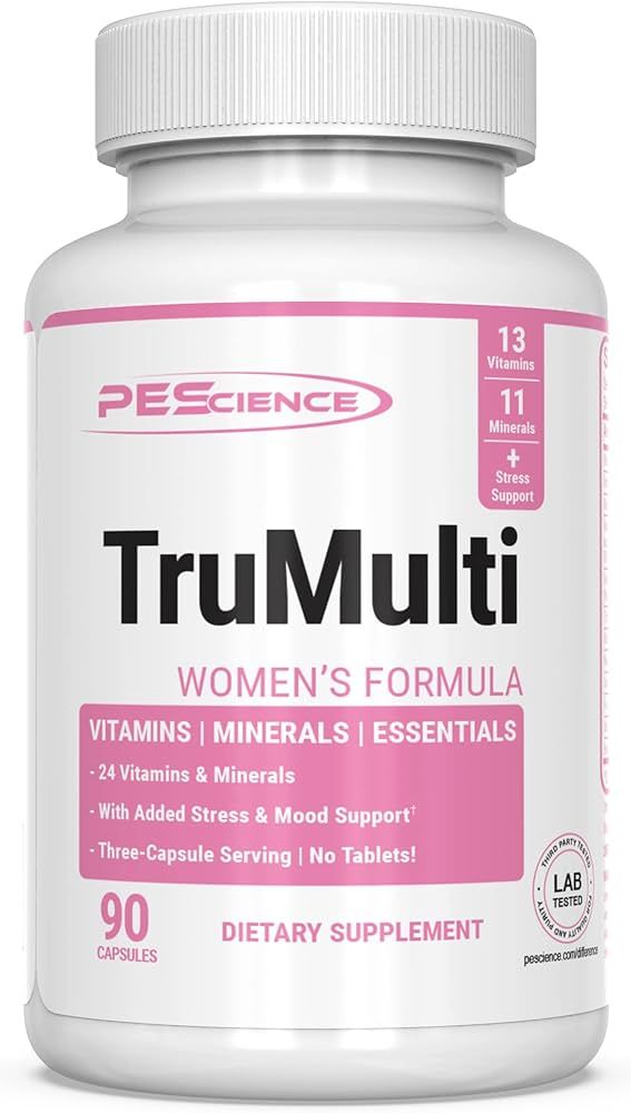 PEScience TruMulti Women's, Multivitamin with Premium Quality Vitamin C, D, Zinc for Immune & Str... | Amazon (US)