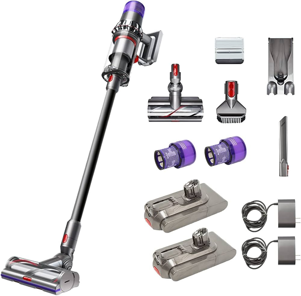 Dyson V11 Pro Cordless Handheld Stick Vacuum Cleaner, with 3 Attachment Tools, 2 Batteries, 2 Cha... | Amazon (US)