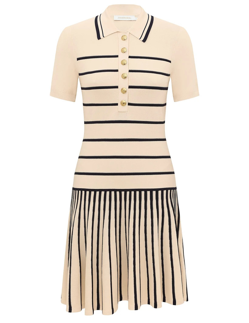 Luna Striped Polo Mini Dress            
        
            

    
    
    











    

 ... | ZIMMERMANN (US, CA, EU, MENA)