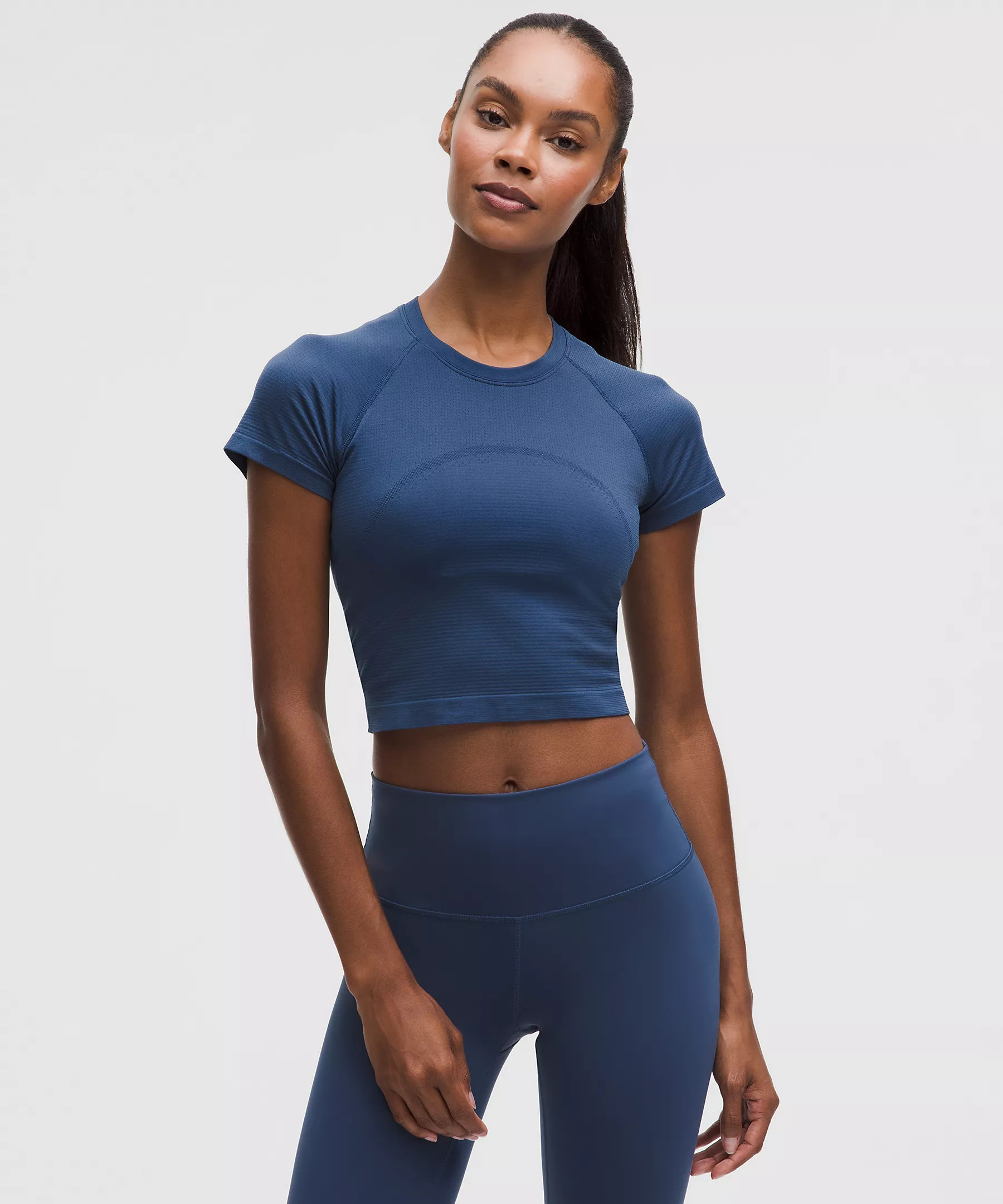 Swiftly Tech Cropped Short-Sleeve Shirt 2.0 | Lululemon (US)
