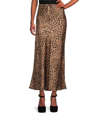 Things Between Leopard Maxi Skirt | Dillard's | Dillard's
