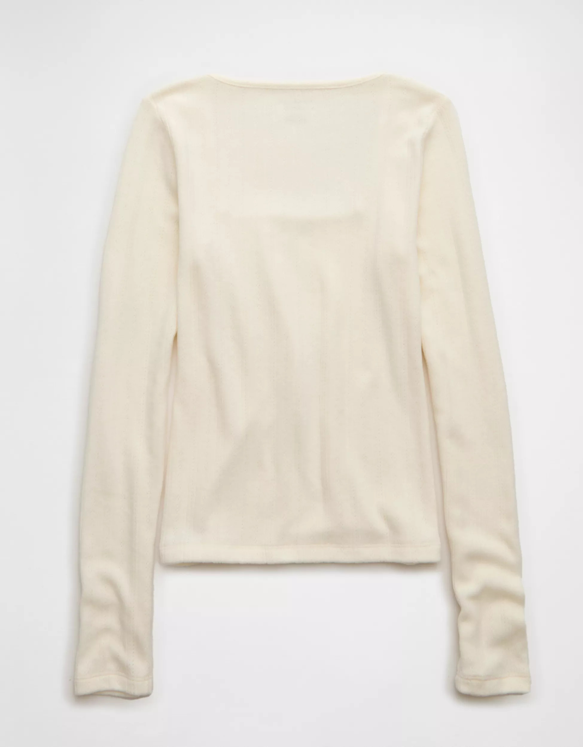 AE Long Sleeve Square Neck T-Shirt | American Eagle Outfitters (US & CA)