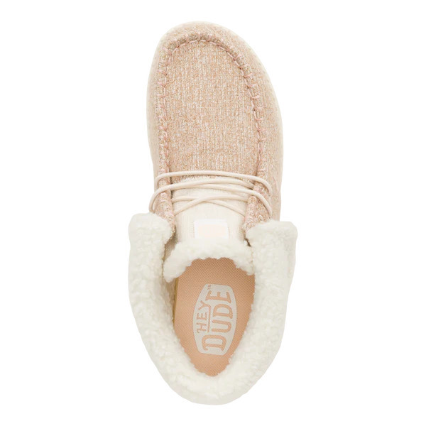 Wendy Fold Brushed Cozy - Ivory | HEYDUDE