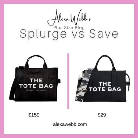 Toe Bag: Splurge Vs Save by Alexa Webb #plussize

#LTKStyleTip #LTKPlusSize #LTKItBag