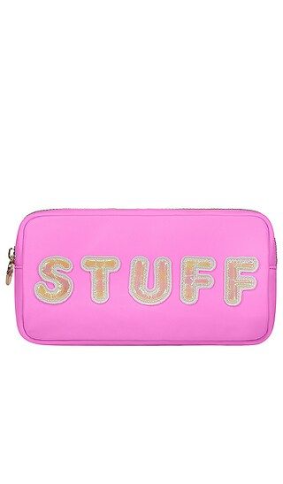 Iridescent Stuff Small Pouch in Bubblegum | Revolve Clothing (Global)