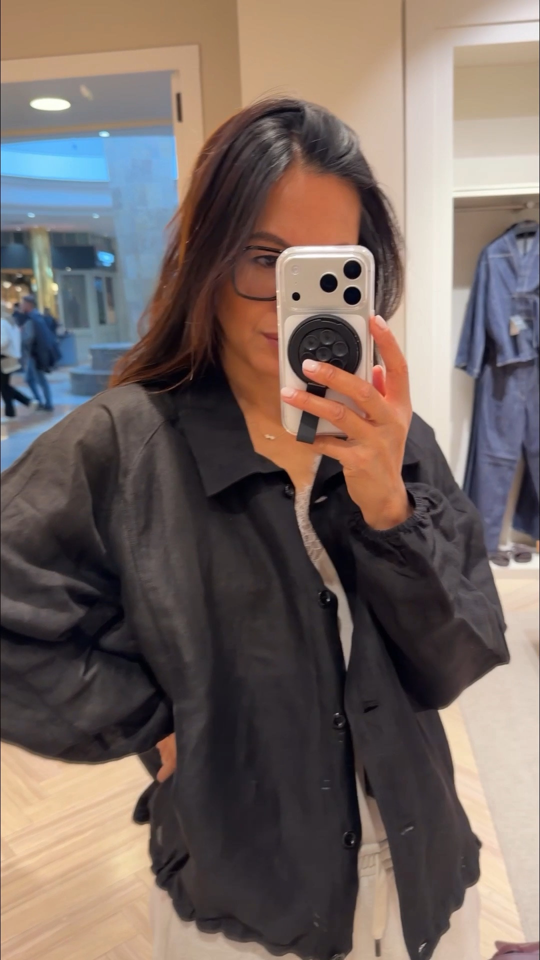 Walked past the shop window and saw a few pieces I loved and also wanted to try on the red wedge suede flip flops I’d seen online. Spotted these butter soft red ballet pumps and the sales assistant showed me the linen/silk jacket and collarless linen jacket! I’m such a sucker and bought them all! So classic and timeless!

#LTKuk #LTKsummer #LTKeurope