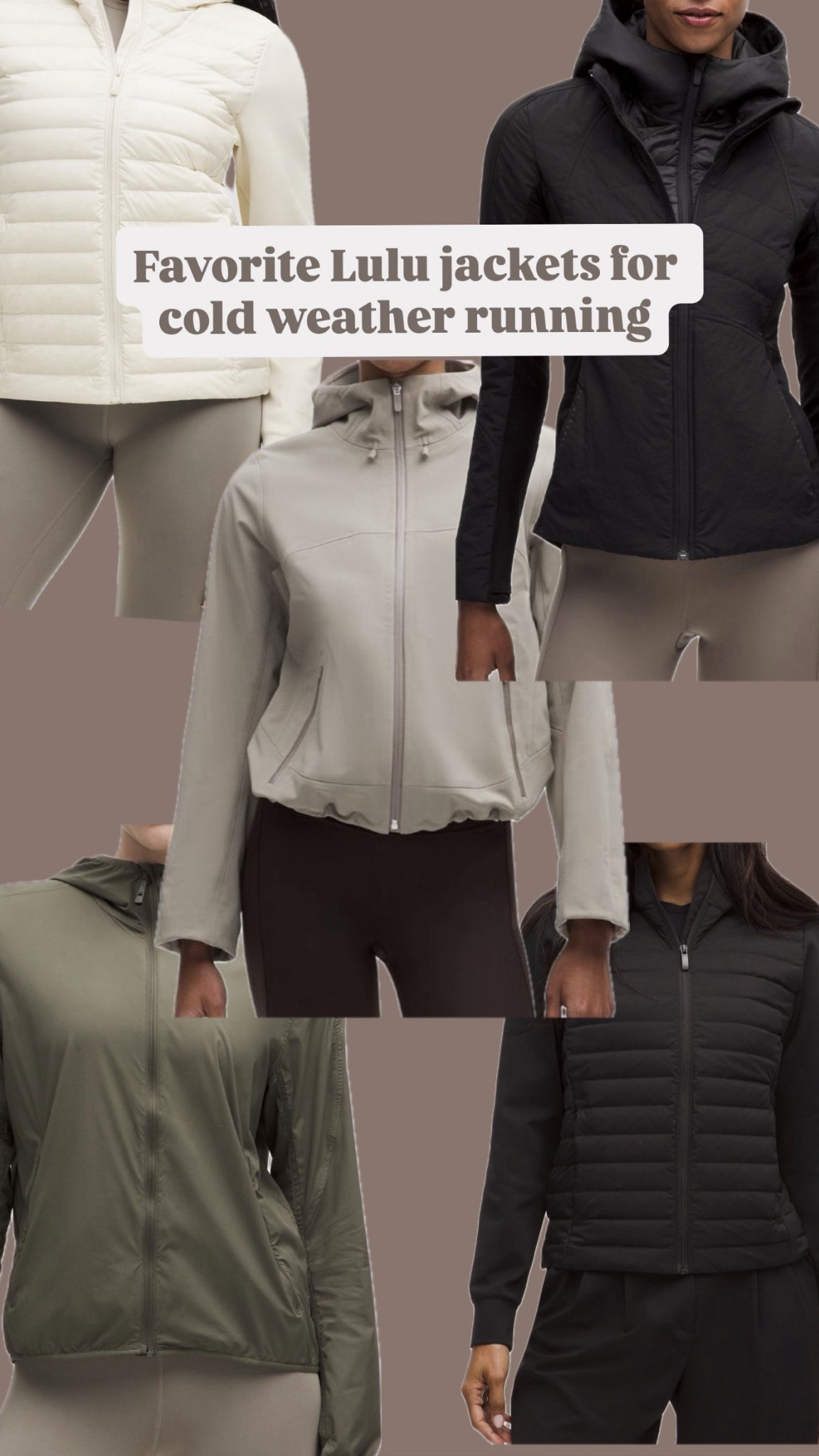 All of my favorite jackets/coats for winter running🤍🏃‍♀️

#LTKfitnessgoals #LTKSeasonal #LTKActive