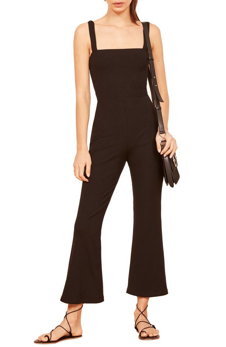 Essie Flare Crop Jumpsuit | Nordstrom
