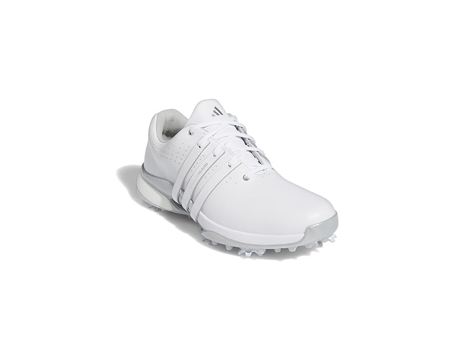 adidas Golf Tour360 24 Golf Shoes Women's Shoes Footwear White/Footwear White/Silvermet : 9.5 B - Medium, Leather | Zappos