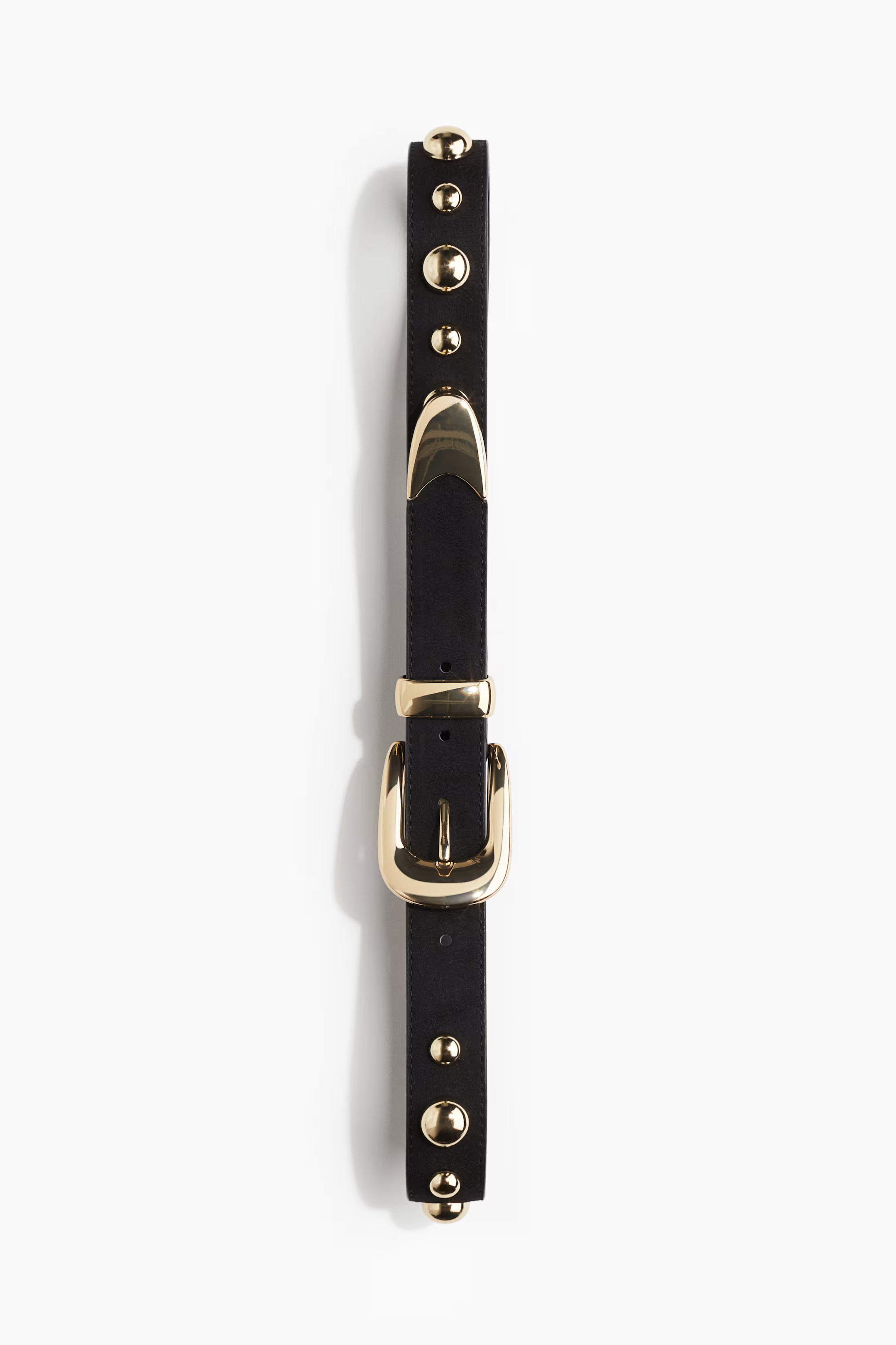 Studded belt - Black - Ladies | H&M GB | H&M (UK, MY, IN, SG, PH, TW, HK)