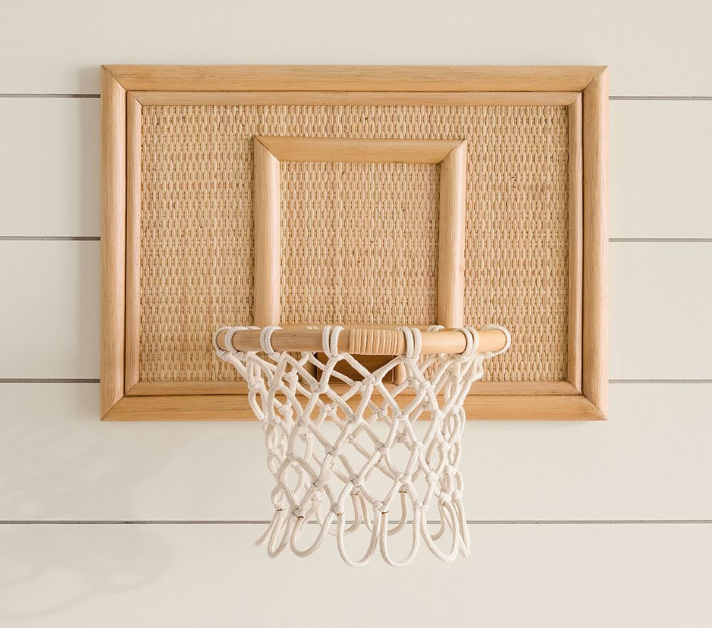 Natural Wood Basketball Hoop | Pottery Barn Kids