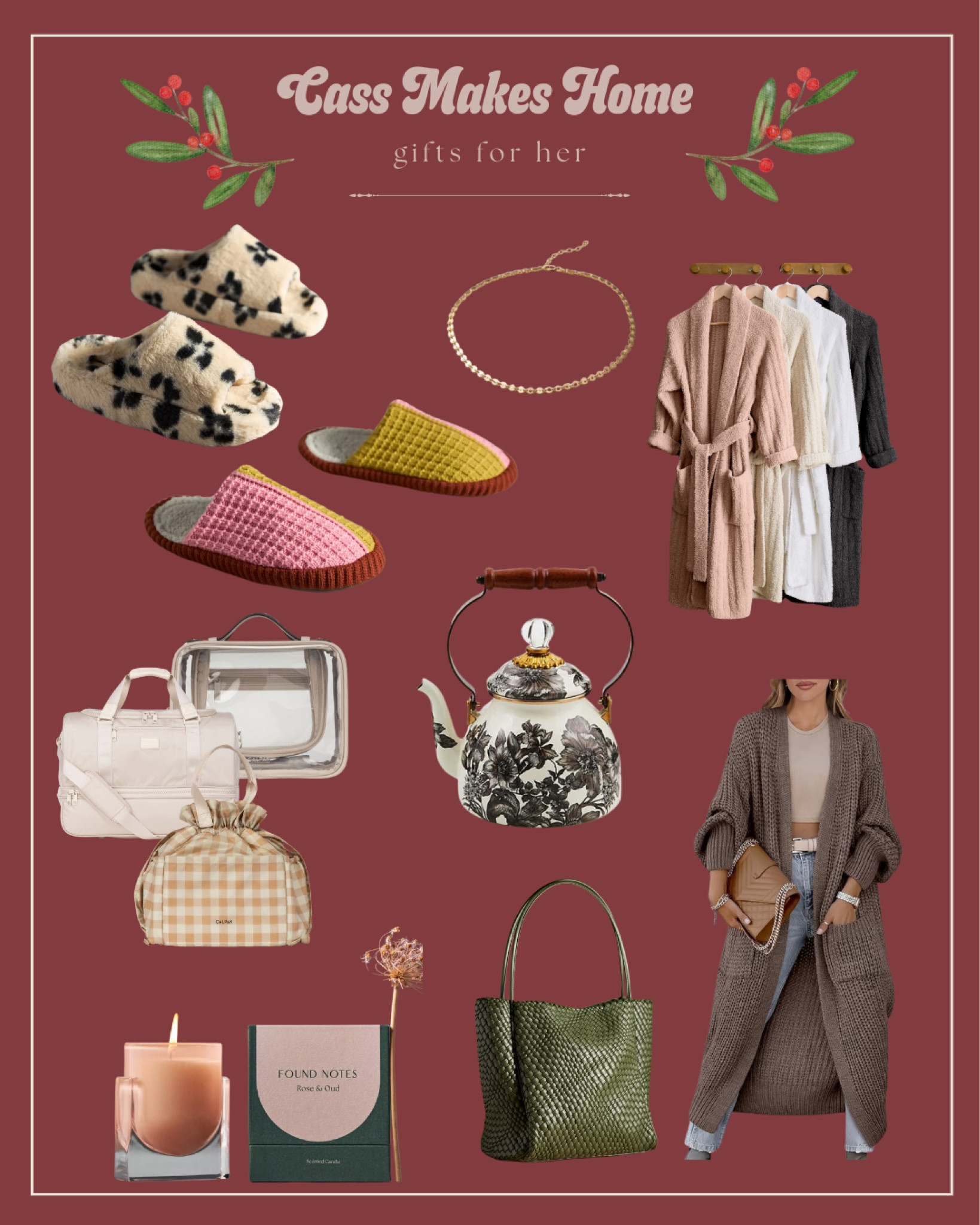 A little gift guide to find the perfect gift for the women in your life! Some of these I have, somewhere on my list this year!

#LTKGiftGuide #LTKBeauty #LTKHoliday