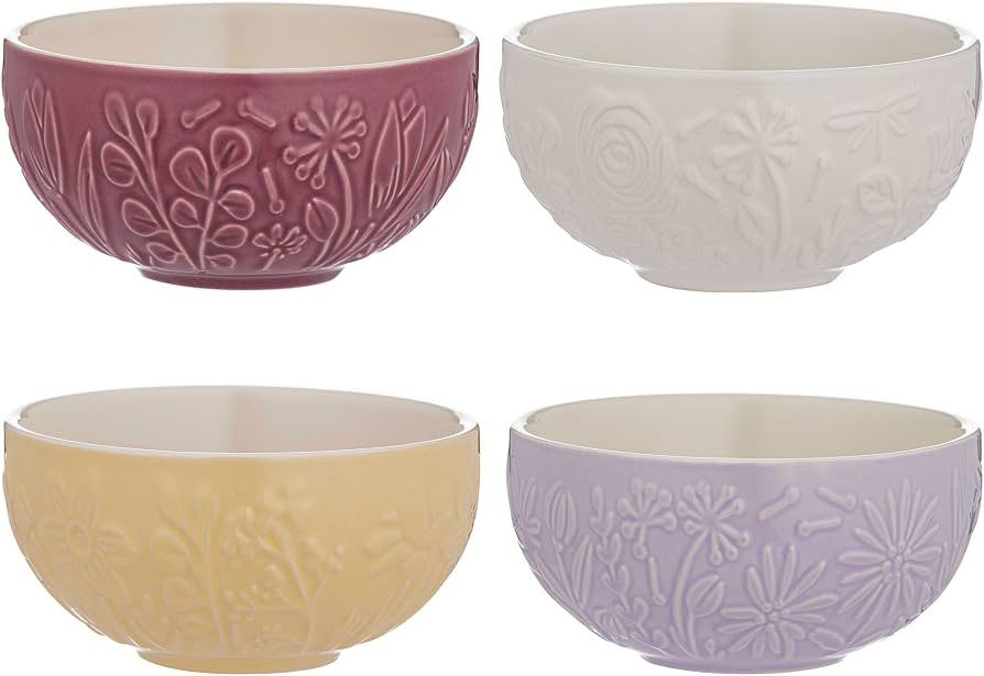 Mason Cash In The Meadow 6 oz Stoneware Prep Bowls | Set of 4 | Amazon (US)