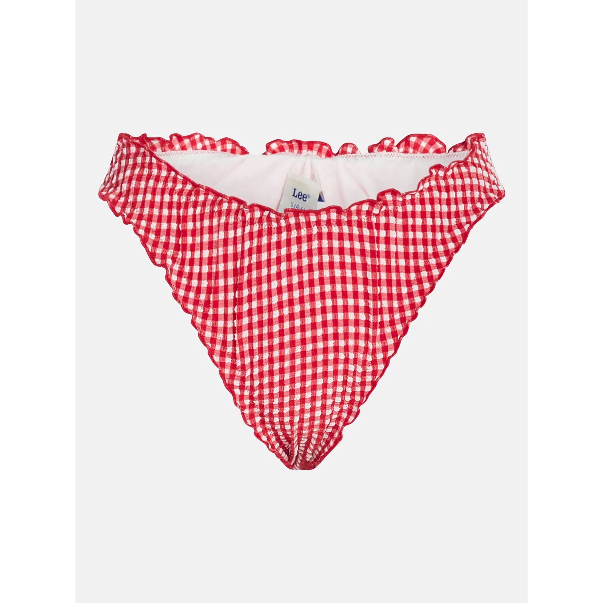 Kacey Lee Women's and Women's Plus Lettuce Edge Bikini Bottoms, Sizes XS-3X | Walmart (US)