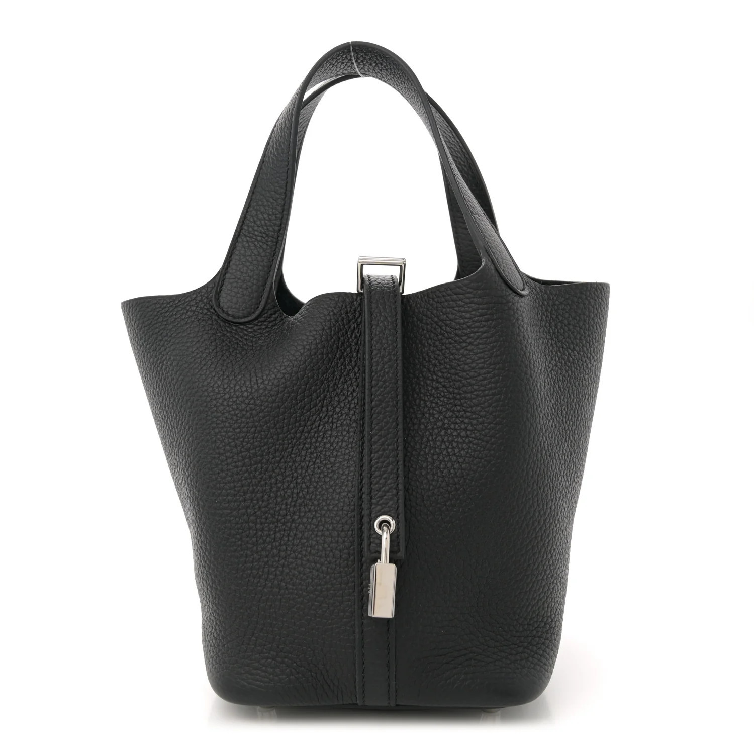 Hermes Taurillon Clemence Picotin Lock 18 PM Black 1726196 | FASHIONPHILE (US)