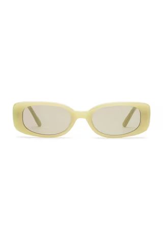 Lu Goldie Solene Sunglasses in Matcha from Revolve.com | Revolve Clothing (Global)