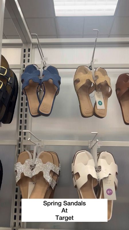 Loving these designer inspired sandals from Target! They’re perfect for warmer weather!🤍 

Target sandals. Spring footwear. Summer sandals. 

#LTKshoecrush #LTKSpringSale #LTKSeasonal