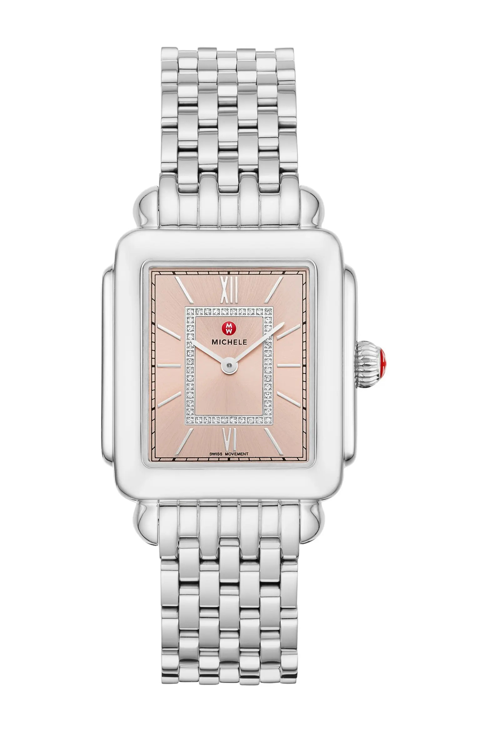 Deco II Diamond Bracelet Watch, 20mm x 43mm - 0.11 ctw (Women) | Nordstromrack | Nordstrom Rack