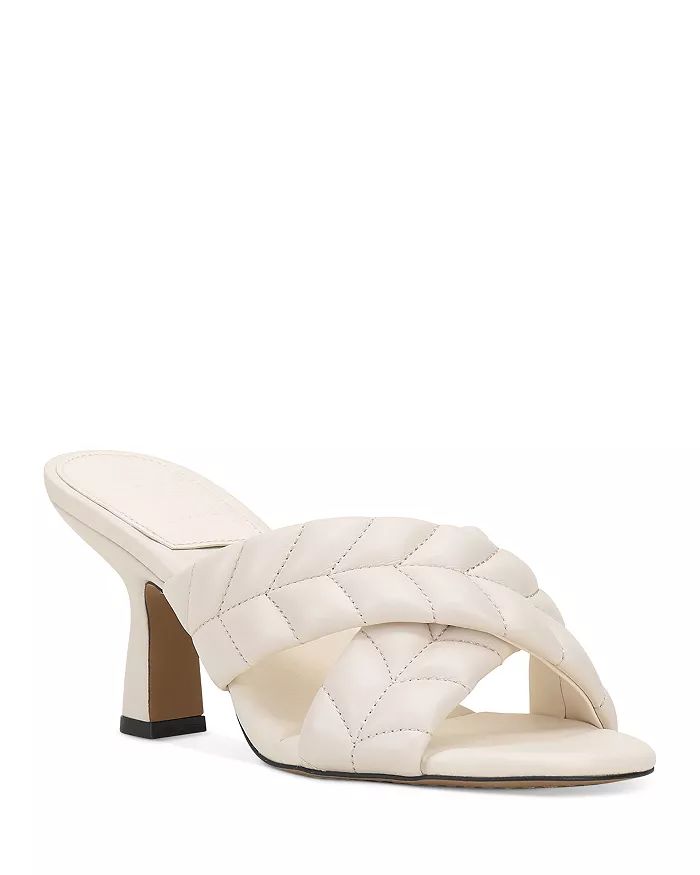 Women's Garrien Quilted Crossover Block Heel Sandals | Bloomingdale's (US)