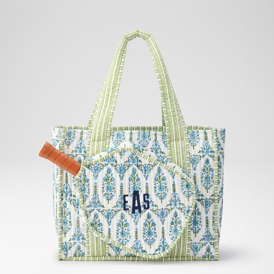 Block Print Pickleball Tote | Mark and Graham