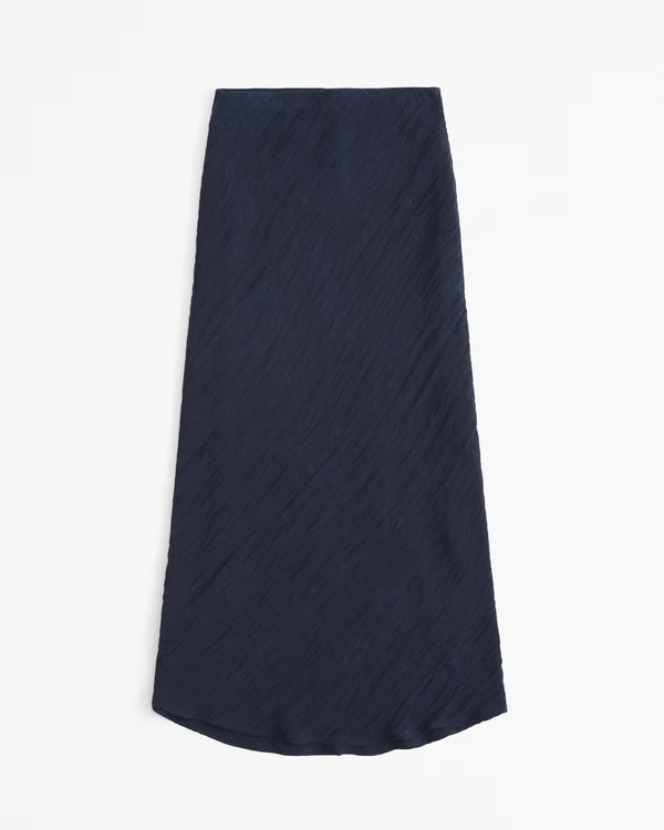 Women's Crinkle Nylon Maxi Skirt | Women's Clearance | Abercrombie.com | Abercrombie & Fitch (US)