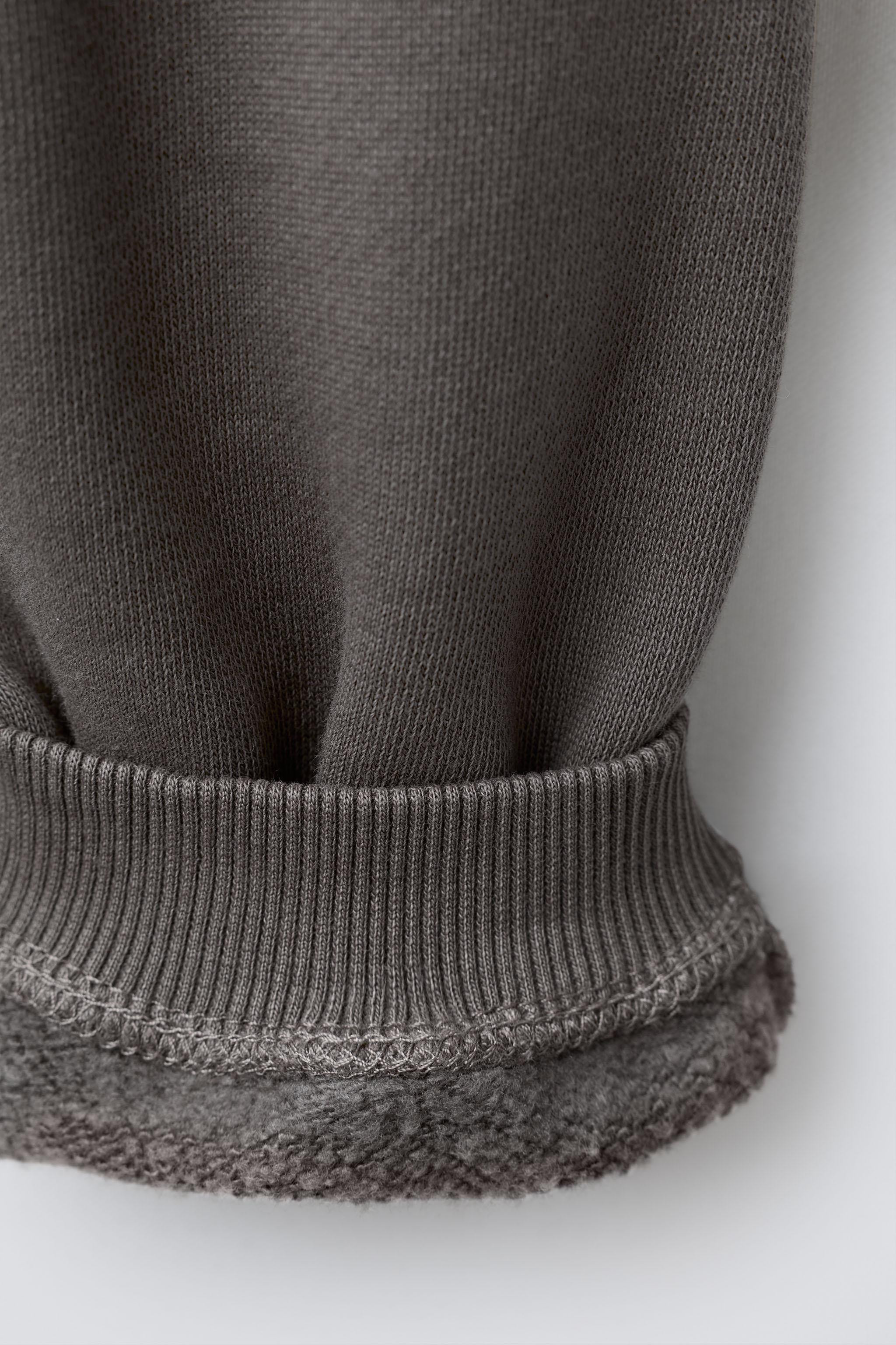 JOGGINGHOSE MIT ZIERNÄHTEN – GARMENT DYED | Zara DE