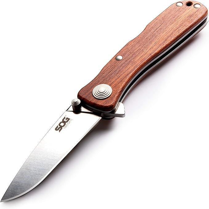 SOG TWI17-CP Twitch II 6.20 Inch Wood Pocket Knife | Amazon (US)