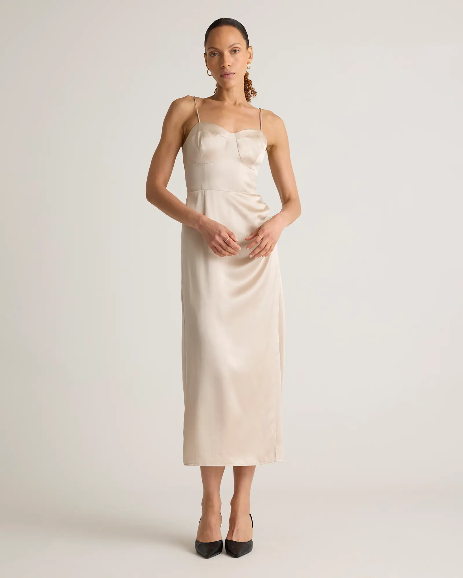 100% Washable Silk Sweetheart Dress | Quince