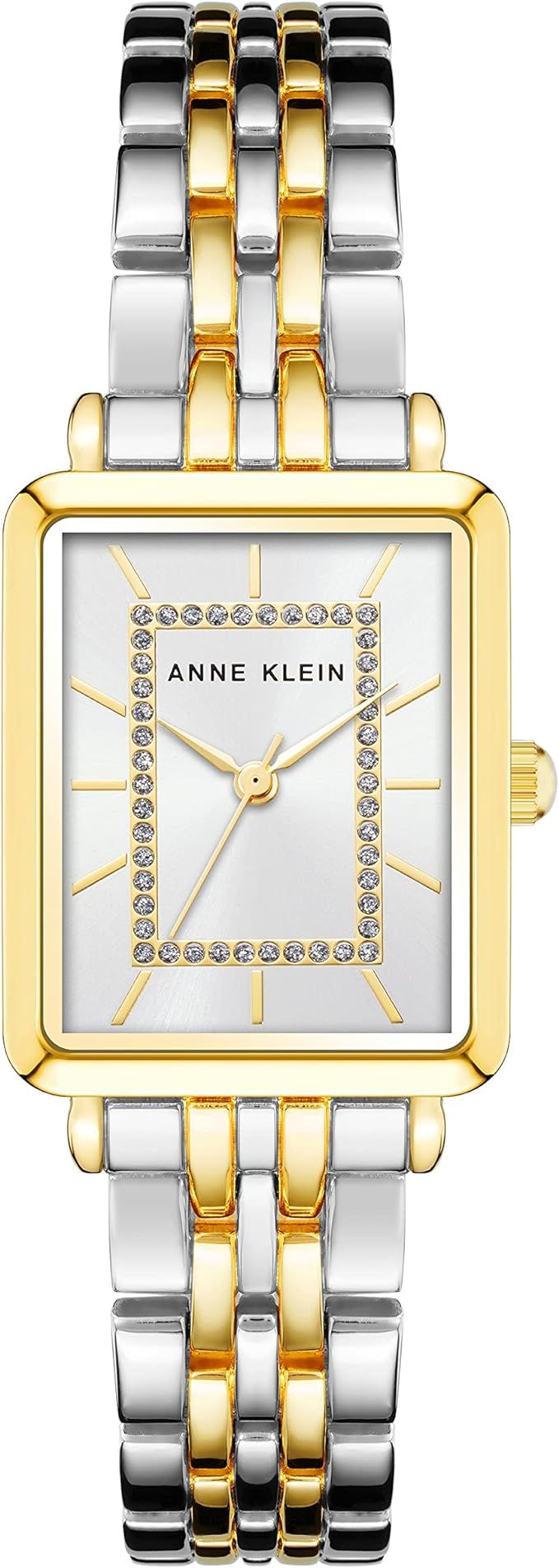 Anne Klein Women's Glitter Accented Bracelet Watch | Amazon (US)