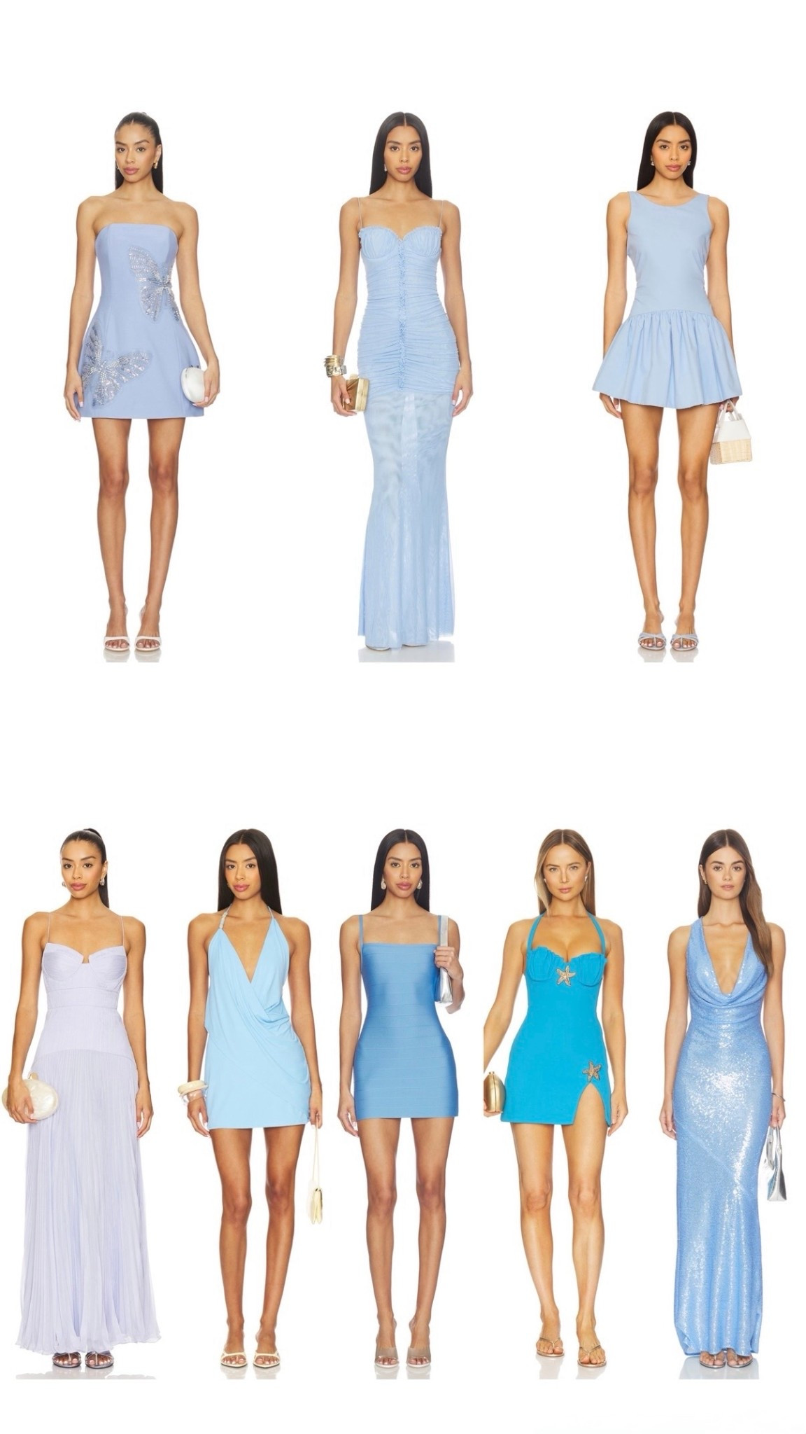 Revolve Blue Dresses!

#LTKootd #LTKgrwm #LTKTravel