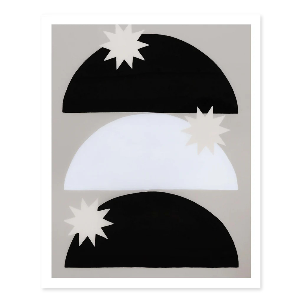 Half Moons Print | ALEX'S Art and Objects