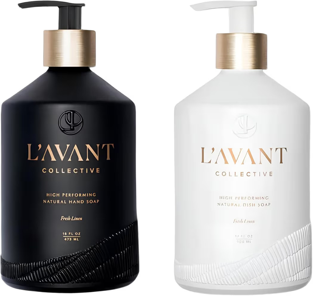L'AVANT Collective Dish & Hand Soap Duo Fresh Linen | High Performing Formula Luxurious Ingredien... | Amazon (US)