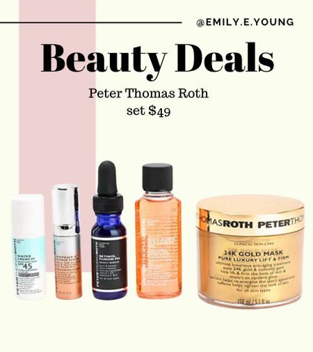 Beauty deals, Peter Thomas Roth, skincare, eye cream 

#LTKBeauty #LTKFindsUnder50 #LTKSaleAlert