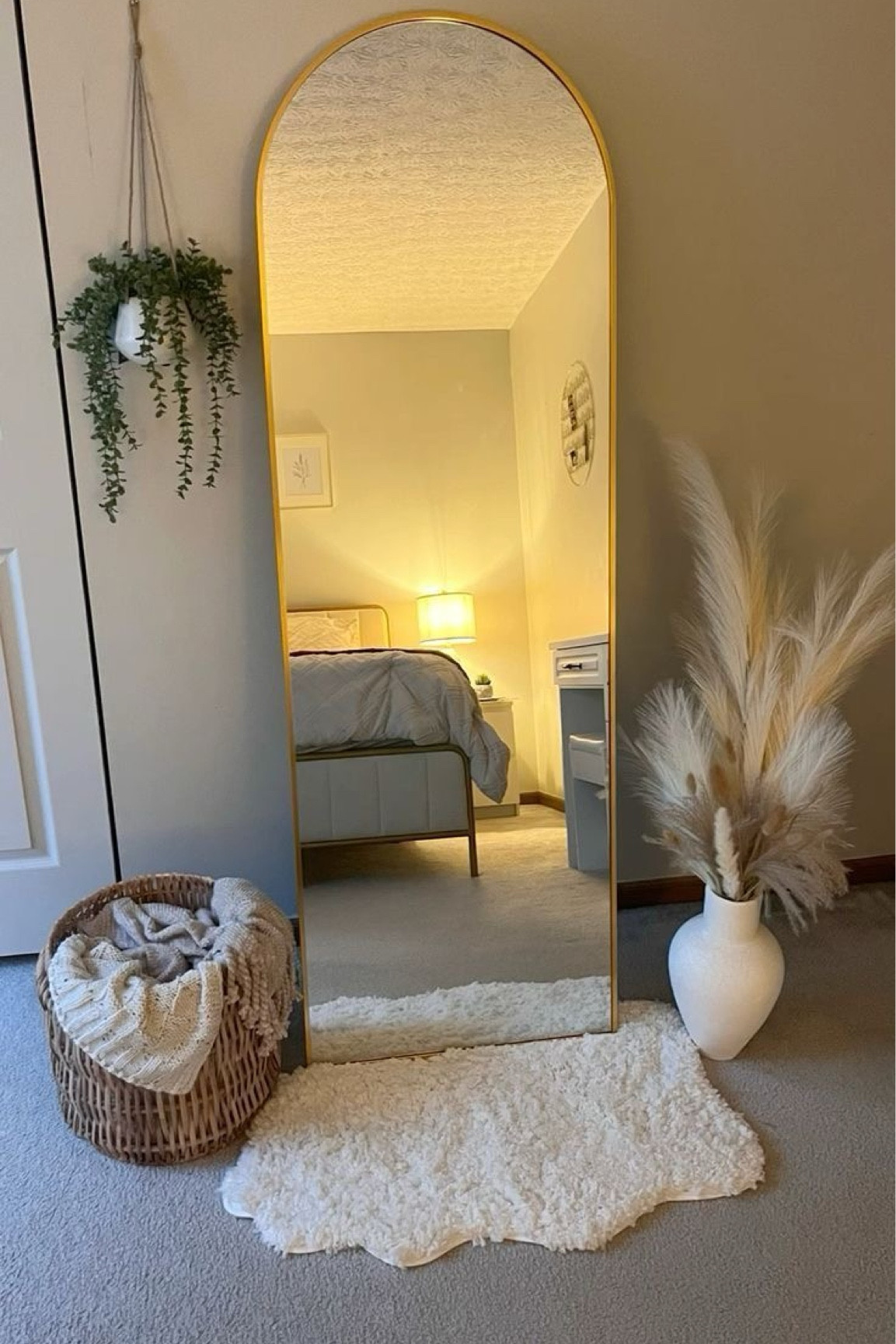 Metal Frame Arched Floor Mirror - I’ve linked the exact version and a cheaper option / dupe! 

House decor, floor mirrors, full length mirrors, trending mirrors, bedroom mirrors 

#LTKcasa #LTKautumn #LTKfamily