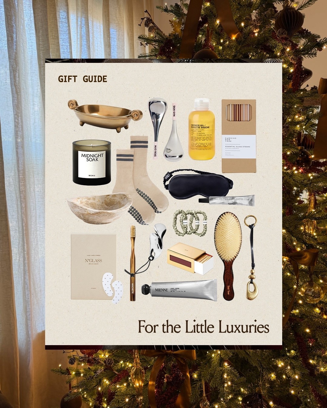 GIFT GUIDE: for the little luxuries 

#LTKGiftGuide