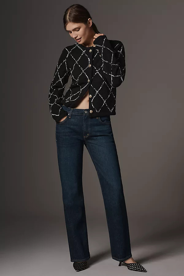 Citizens of Humanity Anissa Mid-Rise Straight-Leg Jeans | Anthropologie (US)