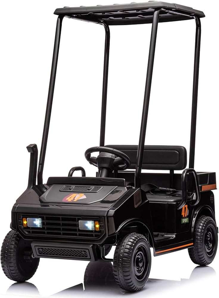 12V 7AH Golf Cart for Kids Boys Girls, Battery Powered Ride on Toys with Parent Remote Control, 2... | Amazon (US)