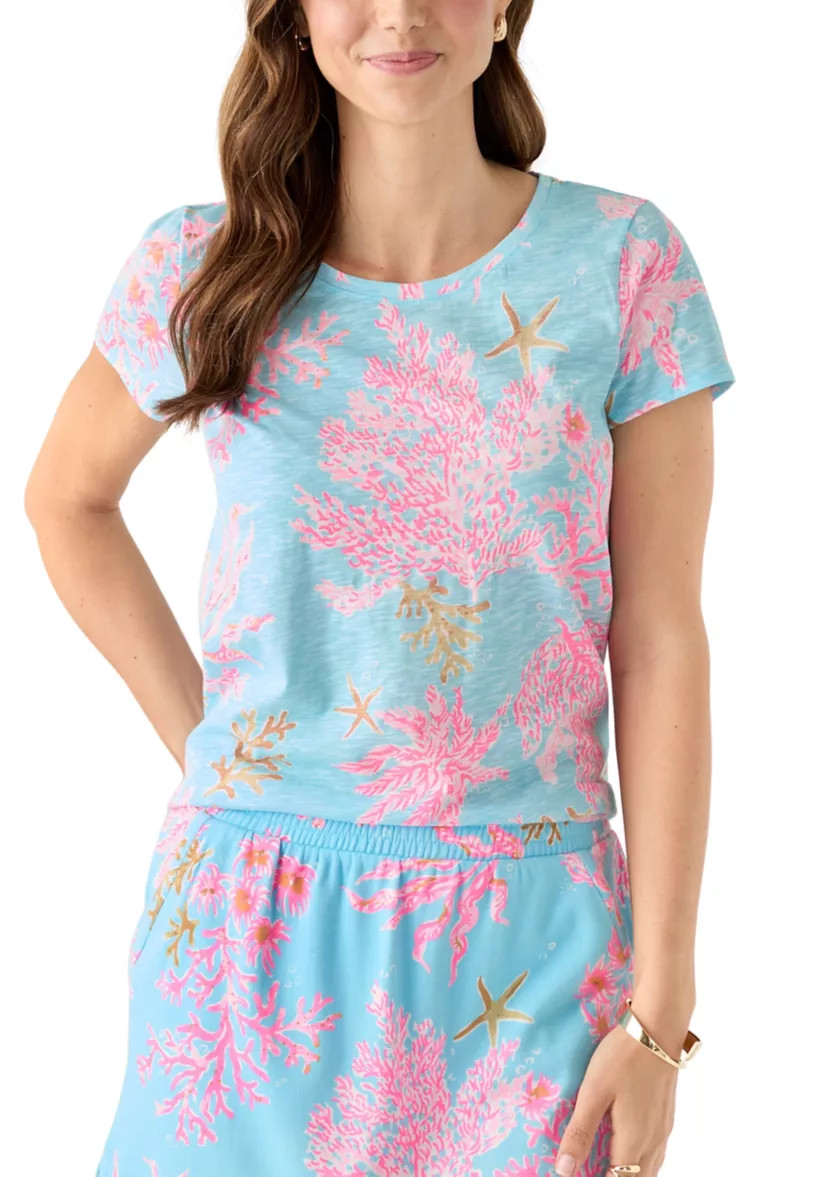 Women's Etta Scoop Neck T-Shirt | Belk