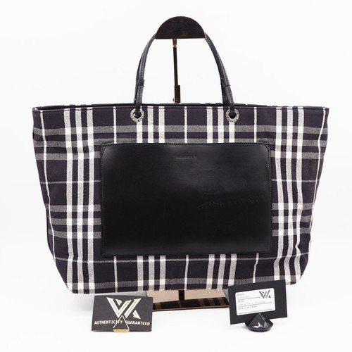 Burberry Check Navy Blue Shopper Luxury Designer Tote Bag/Shopper Bag Np  | eBay | eBay US