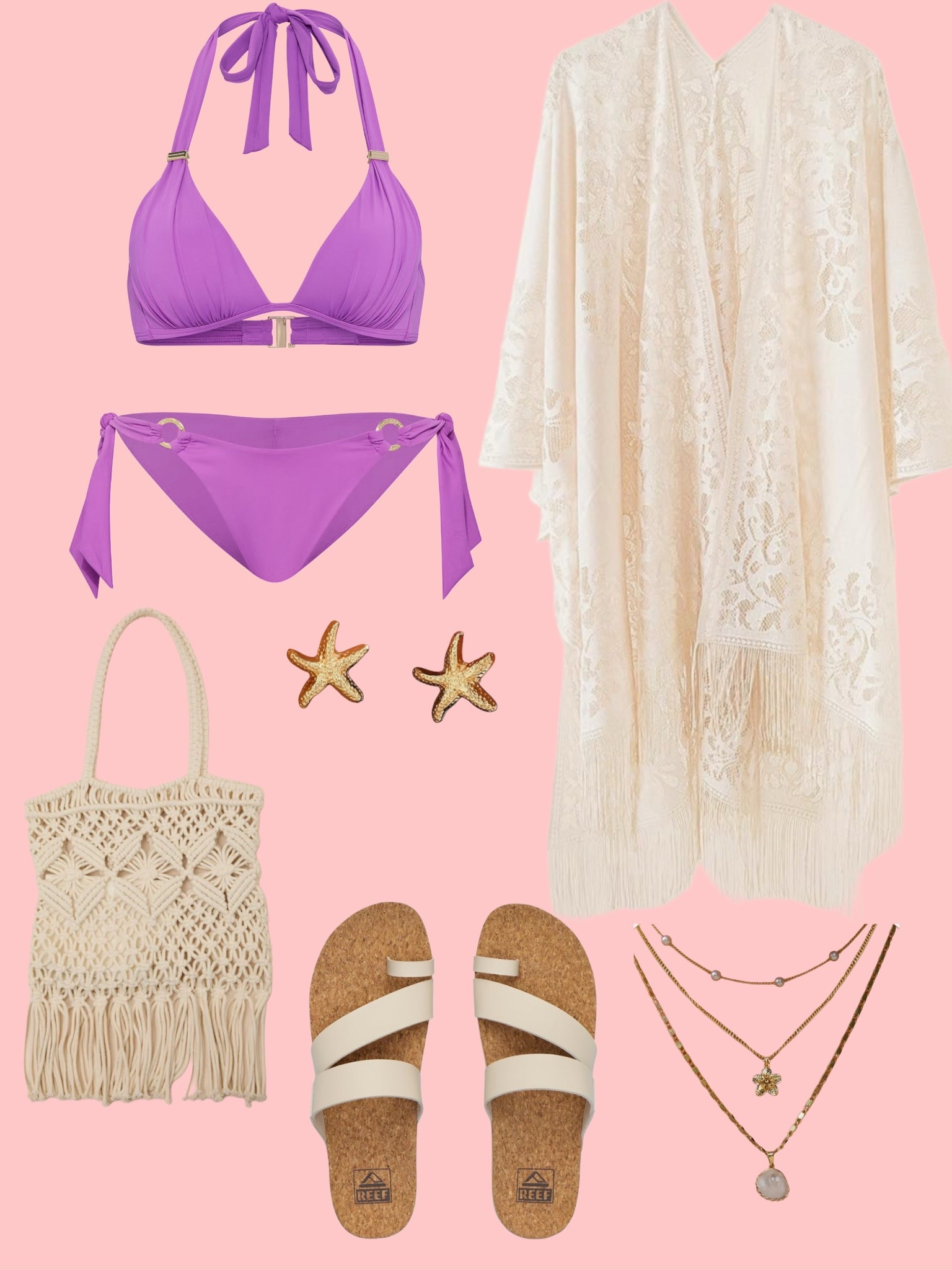 Beachy boho outfit idea! Really really want this bikini! Love the color 

#LTKFestival #LTKootd #LTKSeasonal
