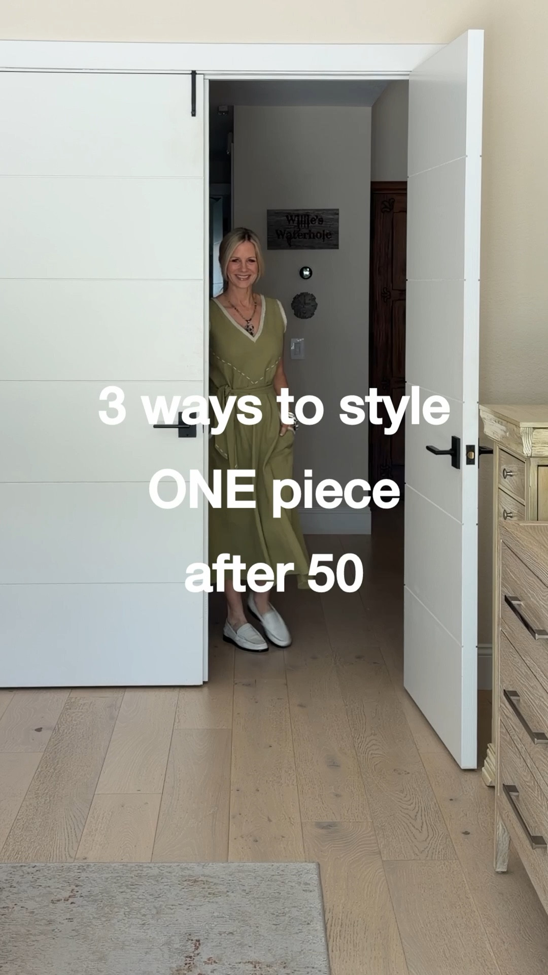 3 ways to style one piece...proof you don’t need more clothes to create new outfits. 

Anatati dress available at www.anatati.com.  Use code: TIIU15 at checkout for 15% off your first order. 

#LTKdayinmylife #LTKOver40