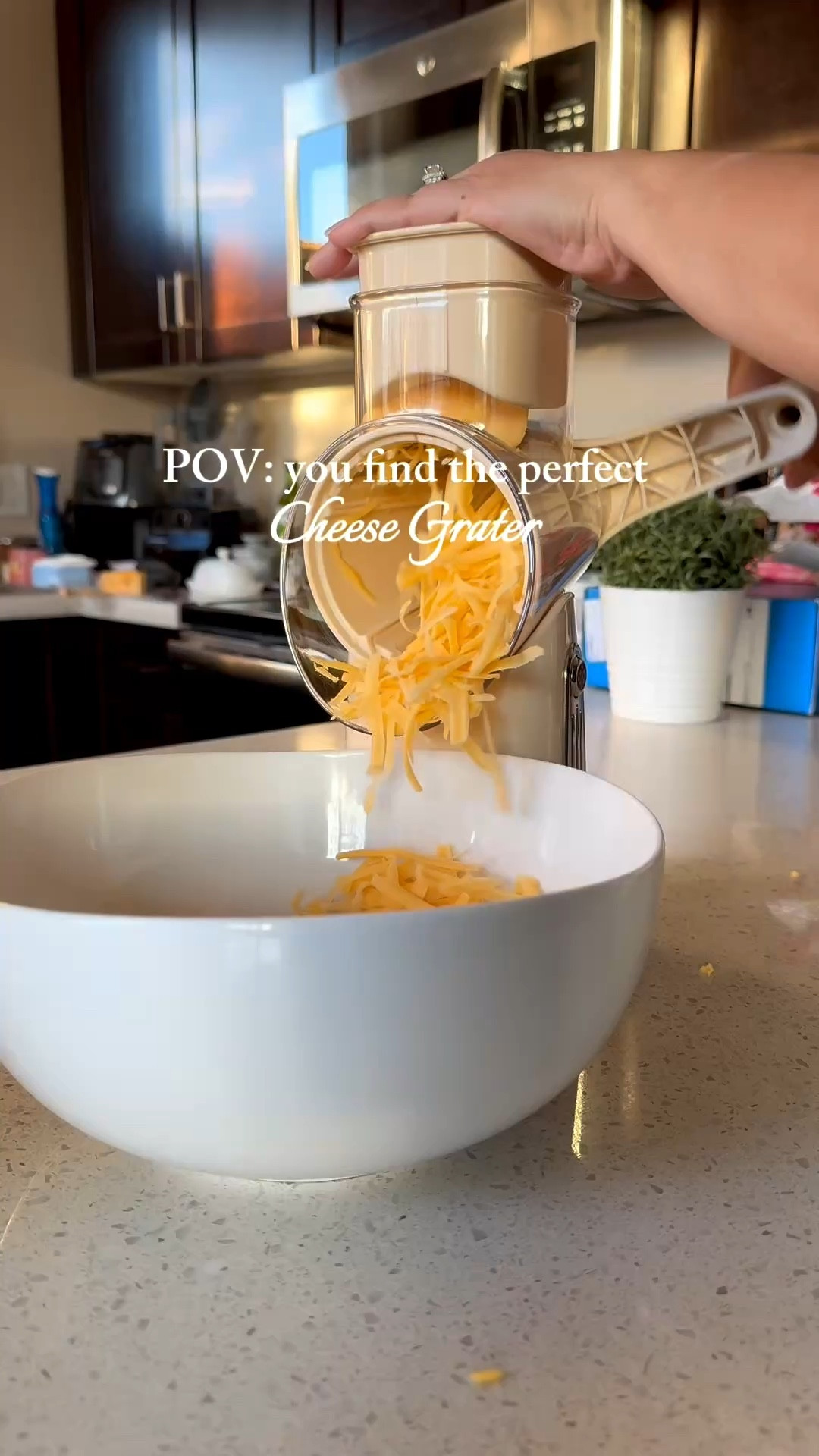 Best cheese grater ever!! #cheese #cheesegrater #kitchen #kitchenutensil #home #cooking #kitchenessentials 

#LTKHome #LTKmomlife #LTKfoodie