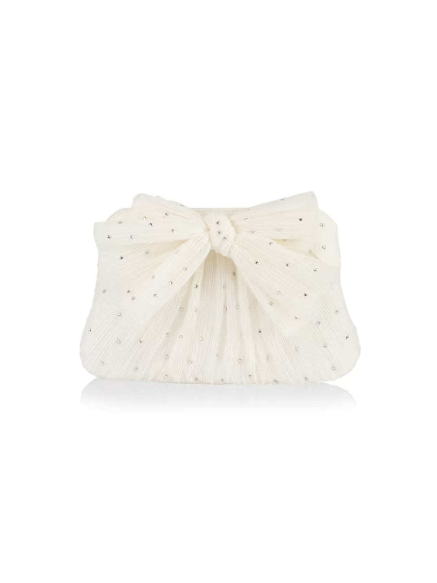 Rayne Embellished Pleated Frame Clutch | Saks Fifth Avenue