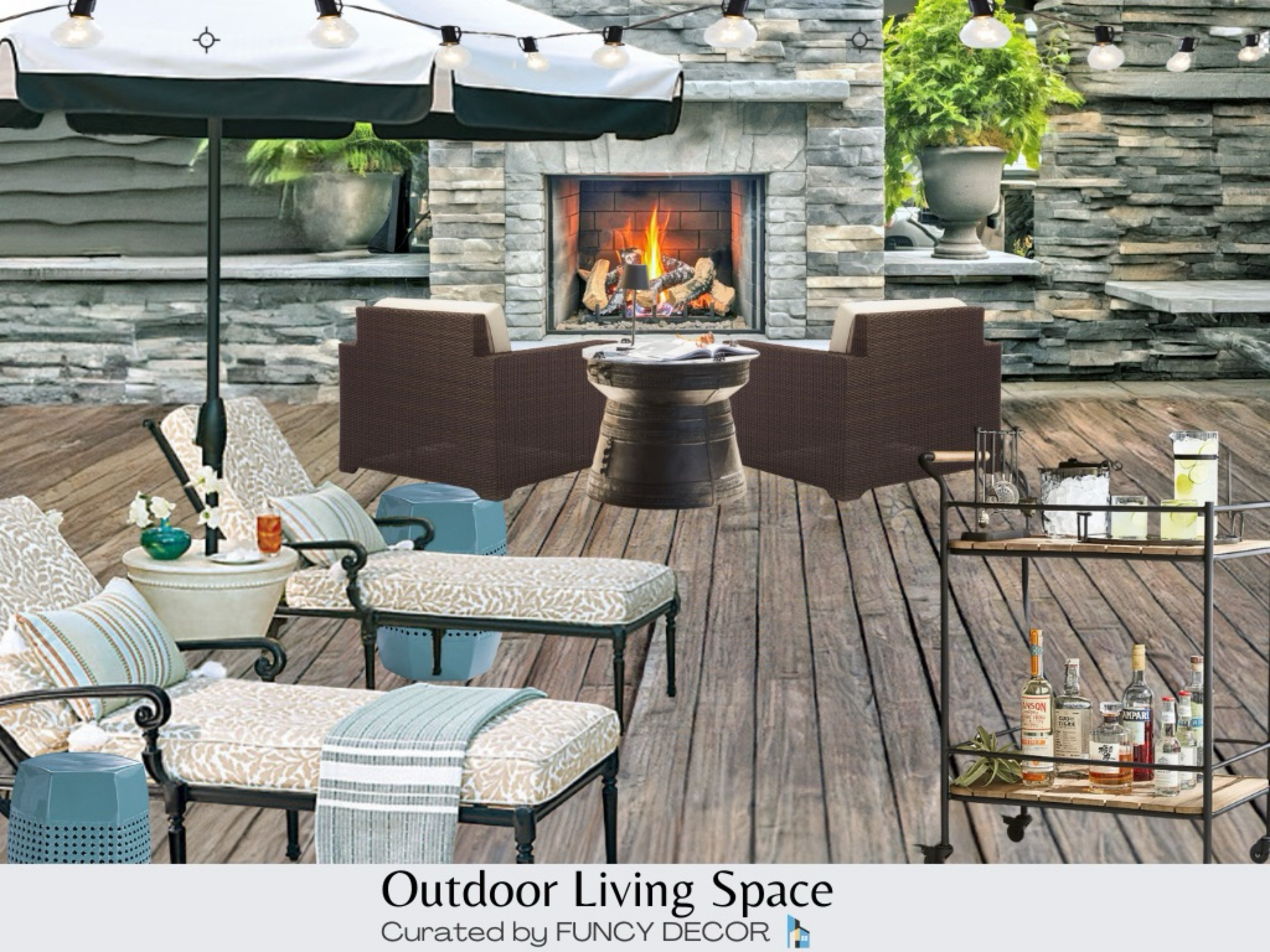 Relax poolside or by the fire with these stylish pieces from Pottery Barn and West Elm featuring earth tones blended with cool coastal blues 

#LTKStyleTip #LTKSeasonal #LTKHome