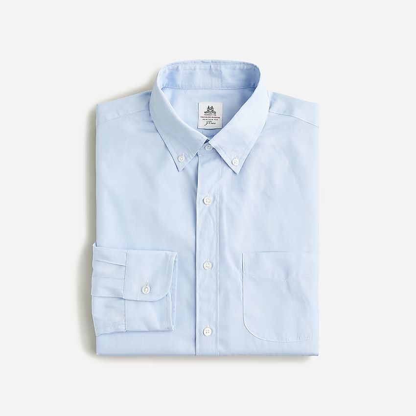 Thomas Mason® for J.Crew washed poplin shirt | J.Crew US