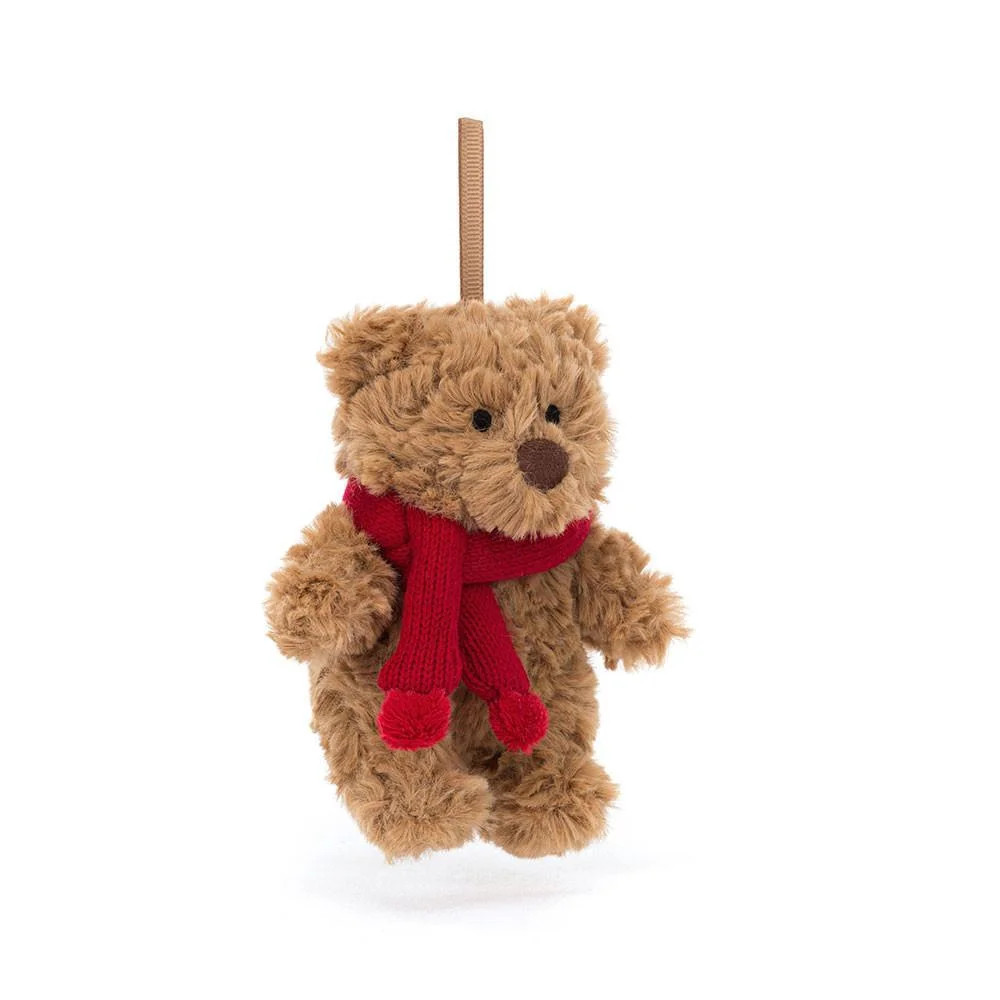 Bartholomew Bear Plush Stuffed Animal - Fluffy Holiday Home Decor, Cozy Teddy Indoor Seasonal Chr... | Walmart (US)