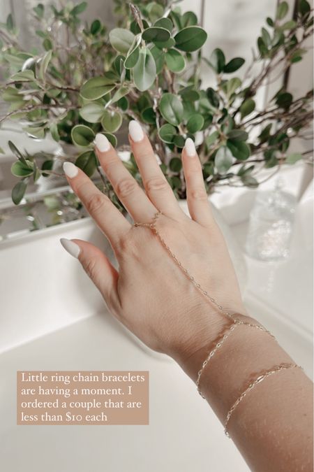 Ring bracelets are having a moment! These are so affordable! 

#LTKSaleAlert #LTKParties