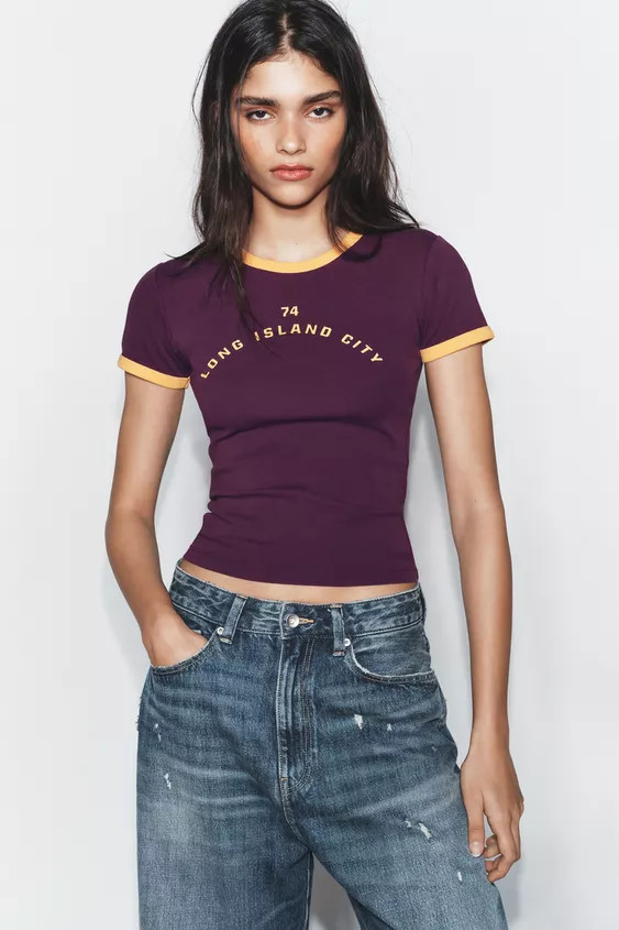 TEXT T-SHIRT | Zara US
